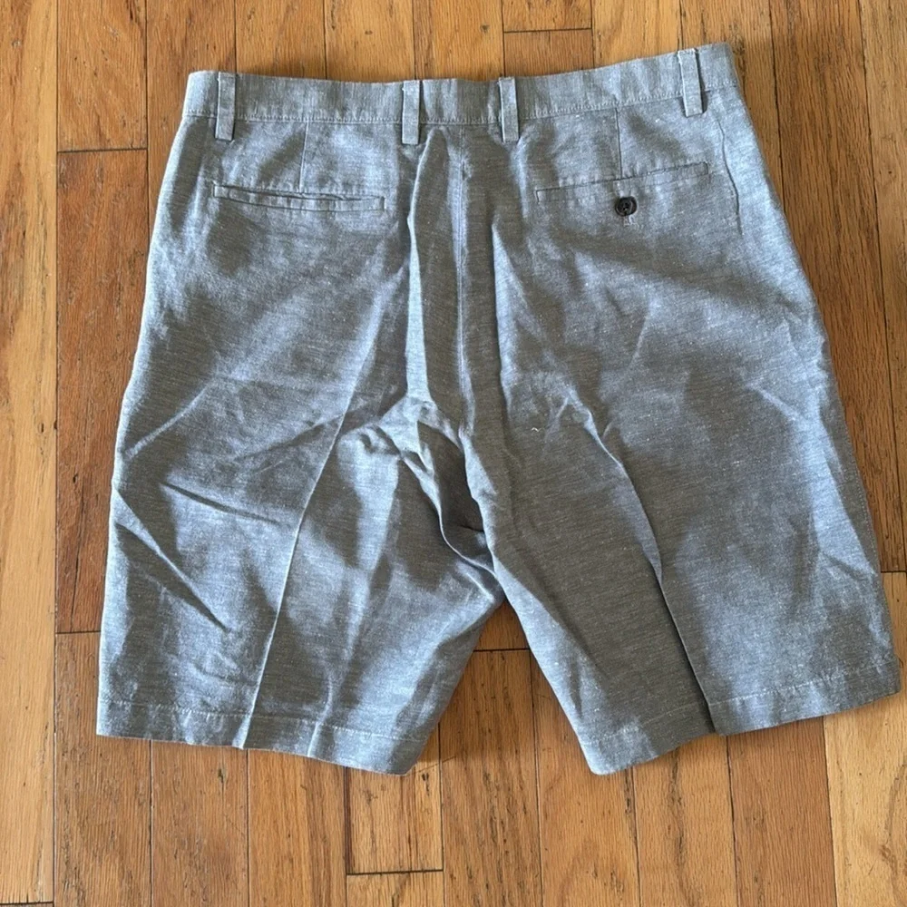 Banana Republic | Dove Gray | Linen/Cotton Blend Short | size 36